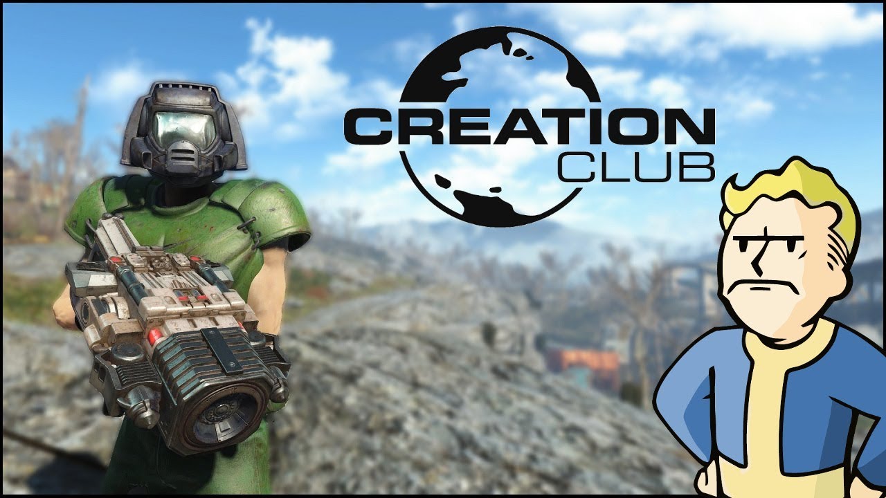 how to get creation club mods for